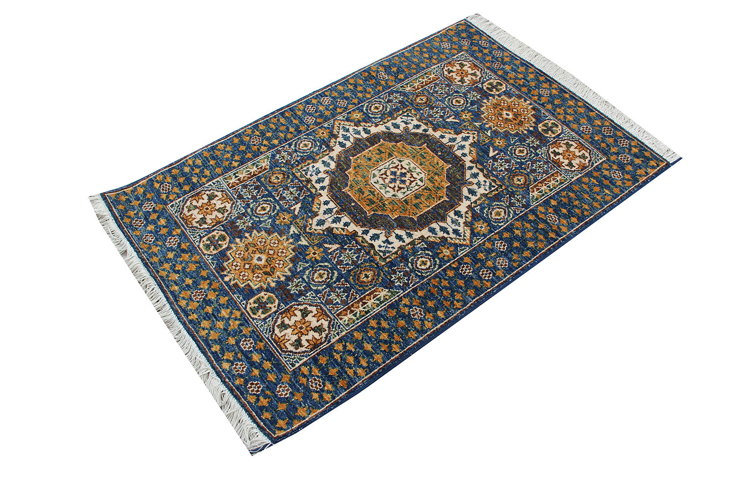 Mamluk Blue Rug PC 53424 - 1.20m X 0.79m