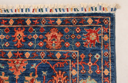 Sultani Blue Rug PC 54643 - 1.58m X 0.90m