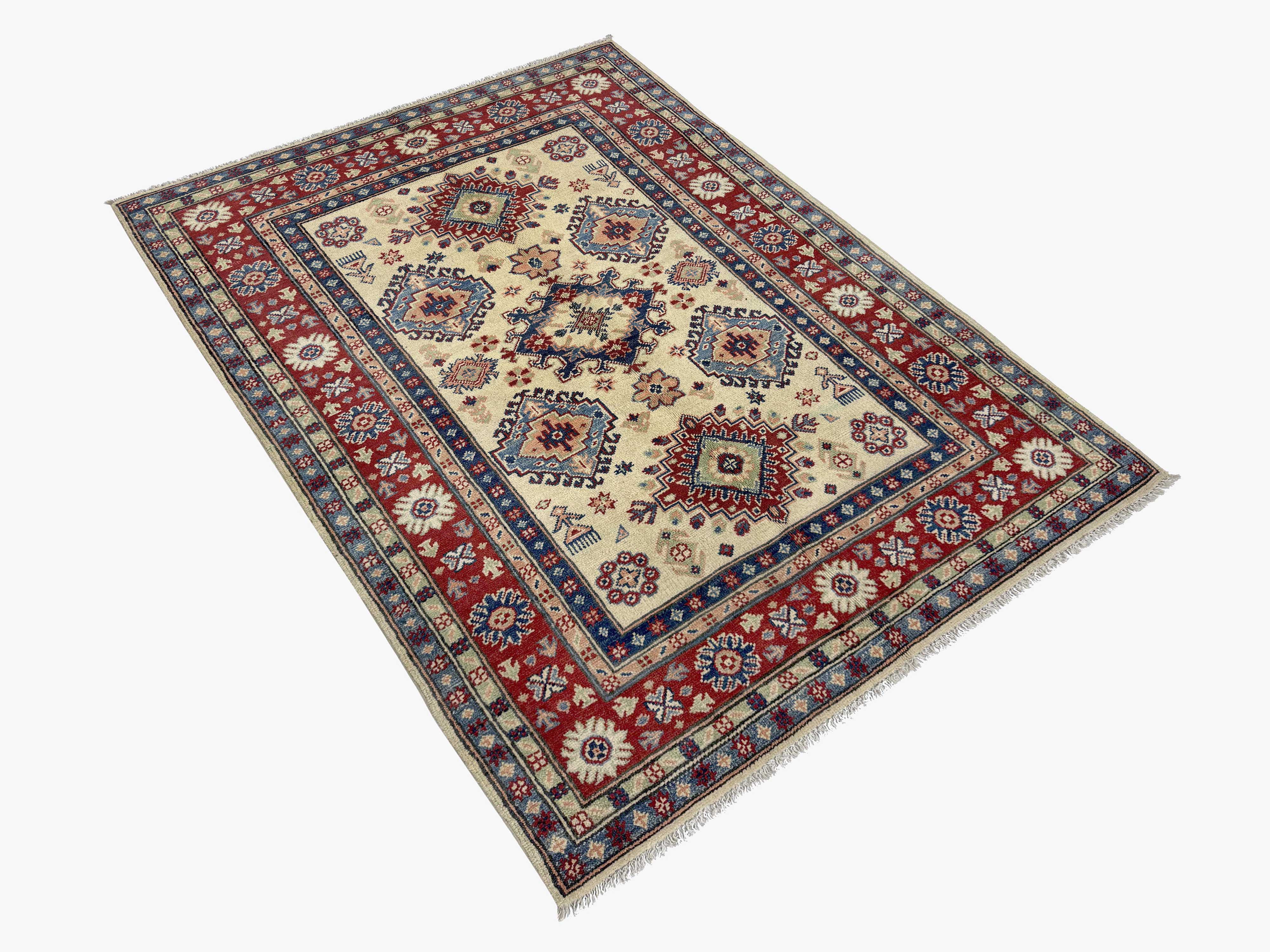 Kazak Ivory Rug PC 57439 - 1.78m X 1.20m