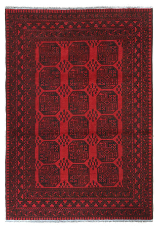 Red Afghan PC 50644 - 2.88 X 1.97
