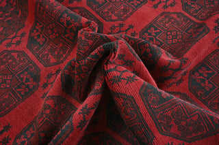 Red Afghan PC 50644 - 2.88 X 1.97