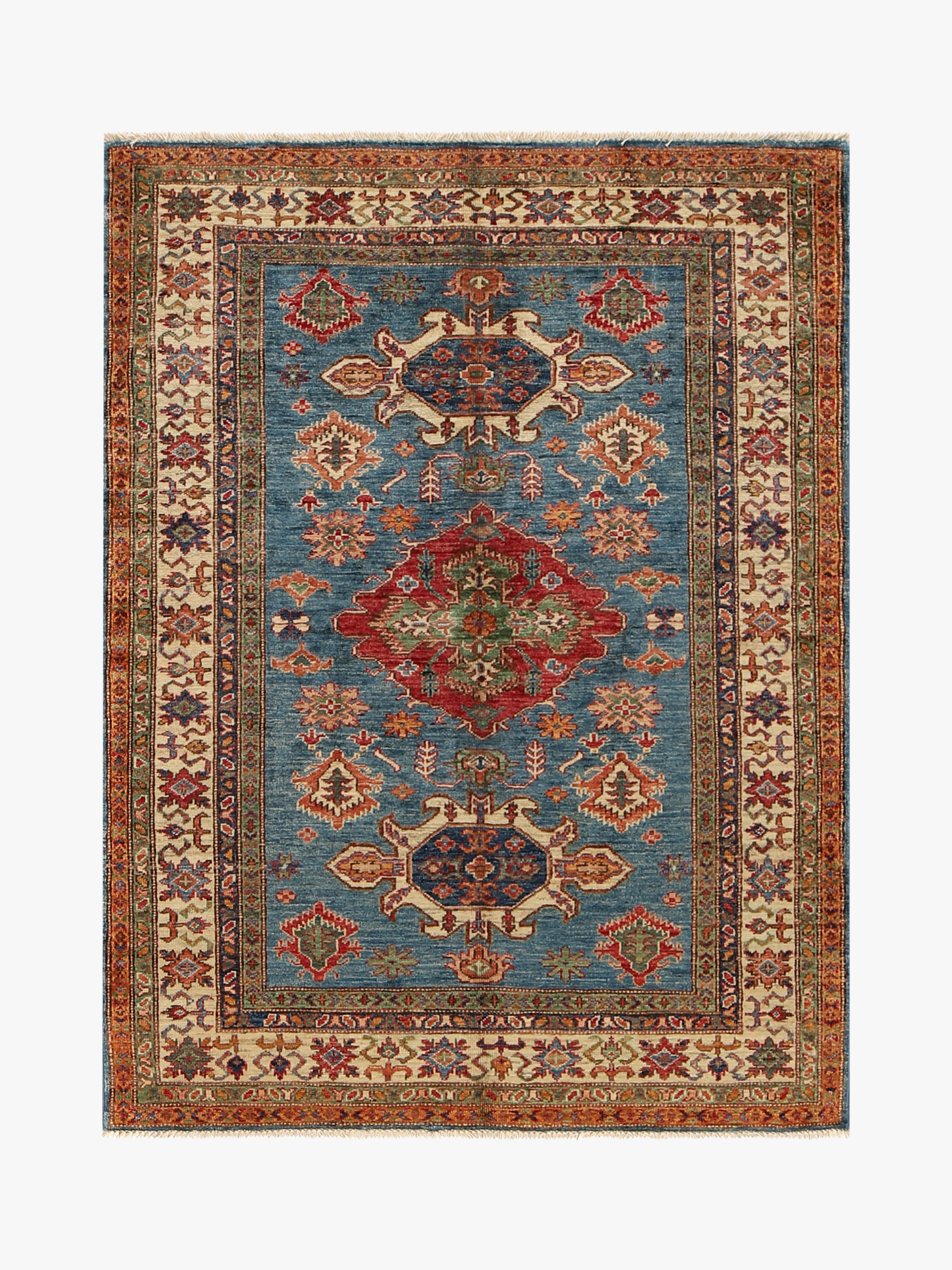 Supreme Kazak Blue Rug PC 54252 - 1.63m X 1.26m