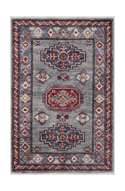 Supreme Kazak Grey Rug PC 55334 - 0.89m X 0.58m