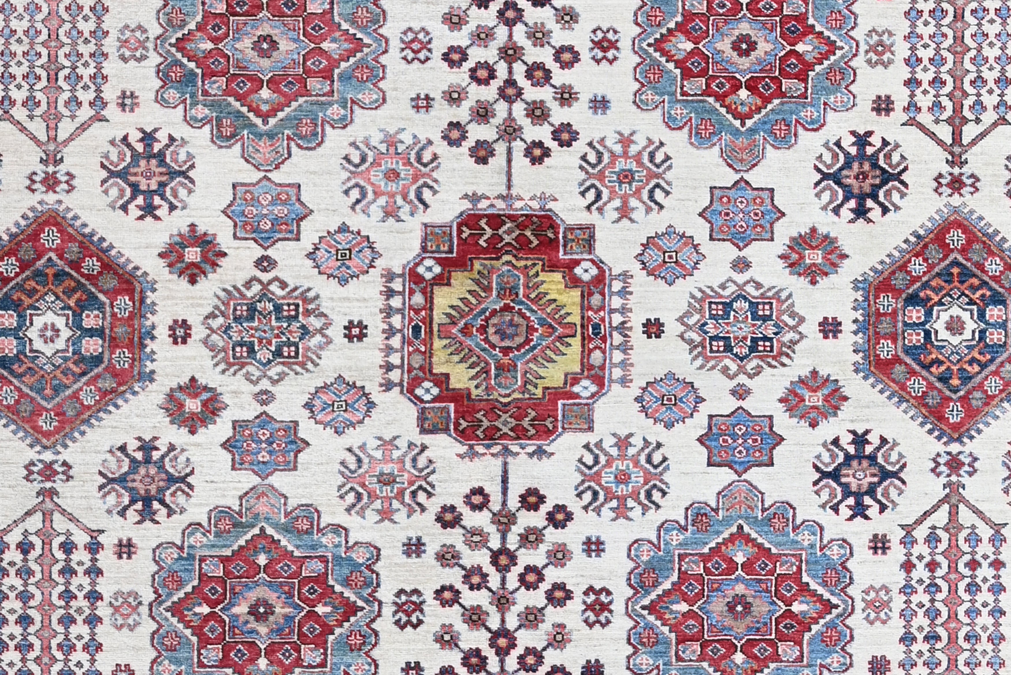 Supreme Kazak Ivory Rug PC 56481 - 3.72m X 2.76m