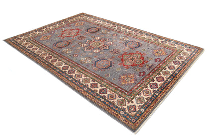Supreme Kazak Grey Rug PC 57575 - 2.43m X 1.69m