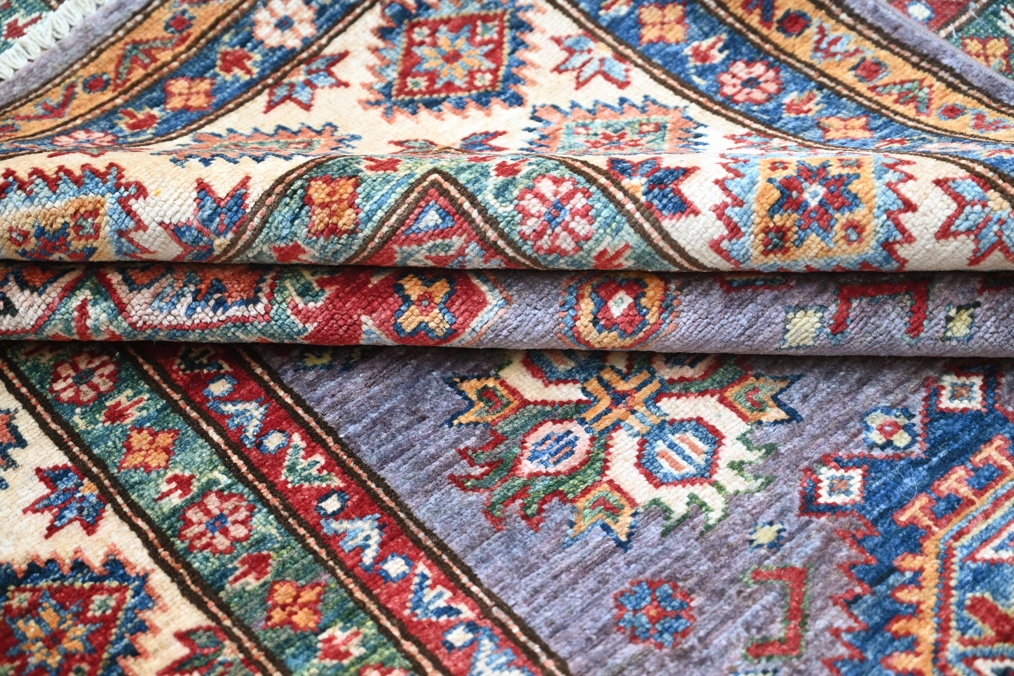 Supreme Kazak Grey Rug PC 57575 - 2.43m X 1.69m