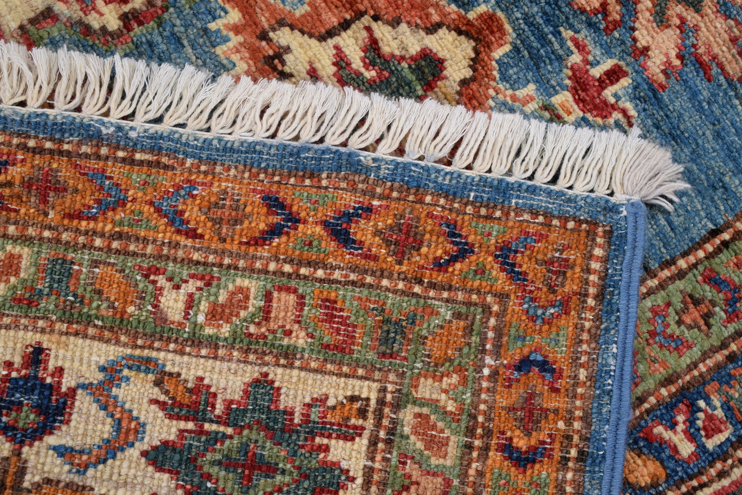 Supreme Kazak Blue Rug PC 54252 - 1.63m X 1.26m