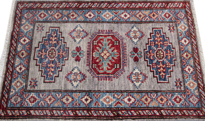 Supreme Kazak Grey Rug PC 55335 - 0.86m X 0.57m