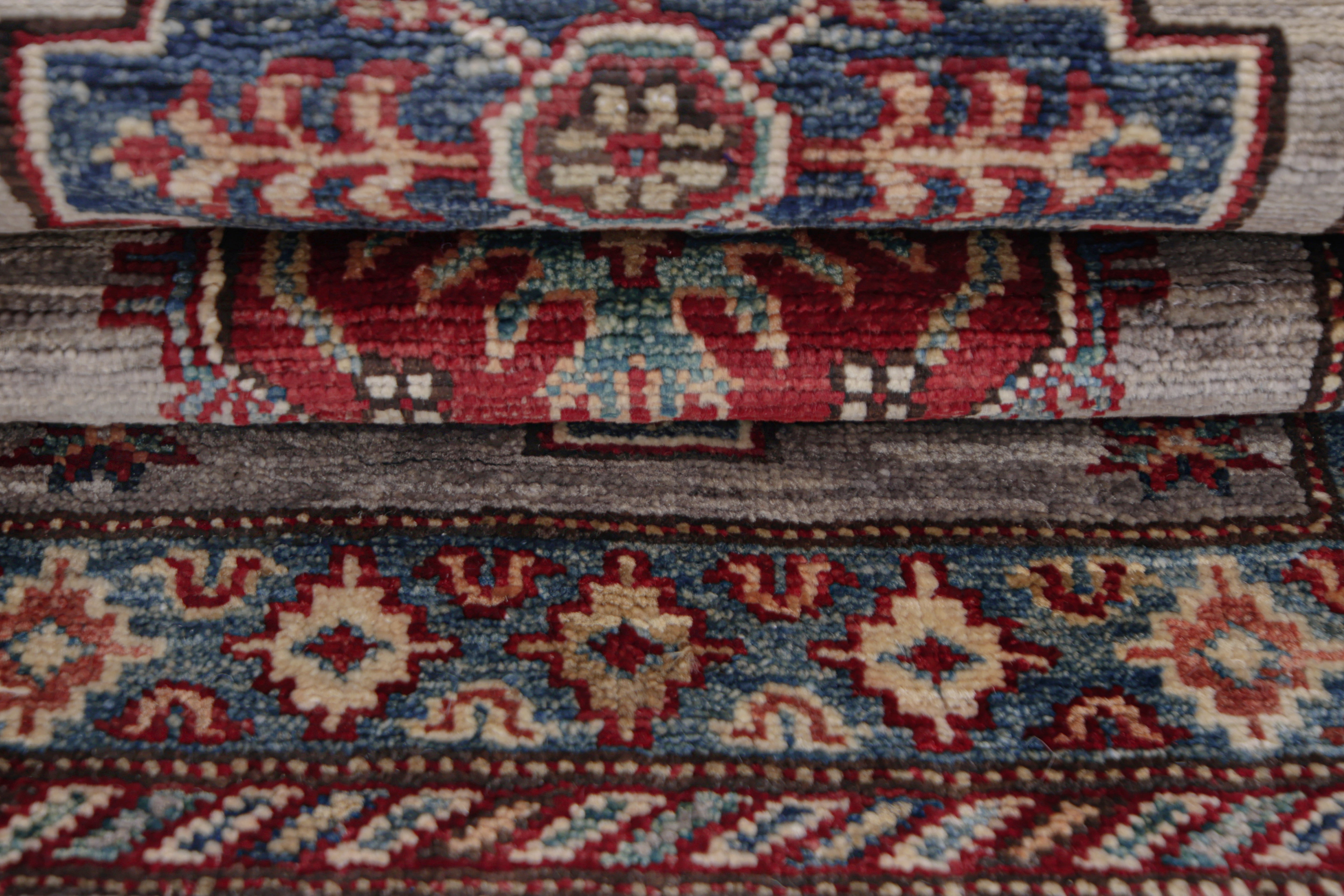 Supreme Kazak Grey Rug PC 55335 - 0.86m X 0.57m