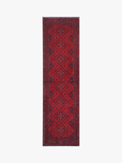 Khal Mohammadi Red Rug PC 57757 - 2.89m X 0.81m