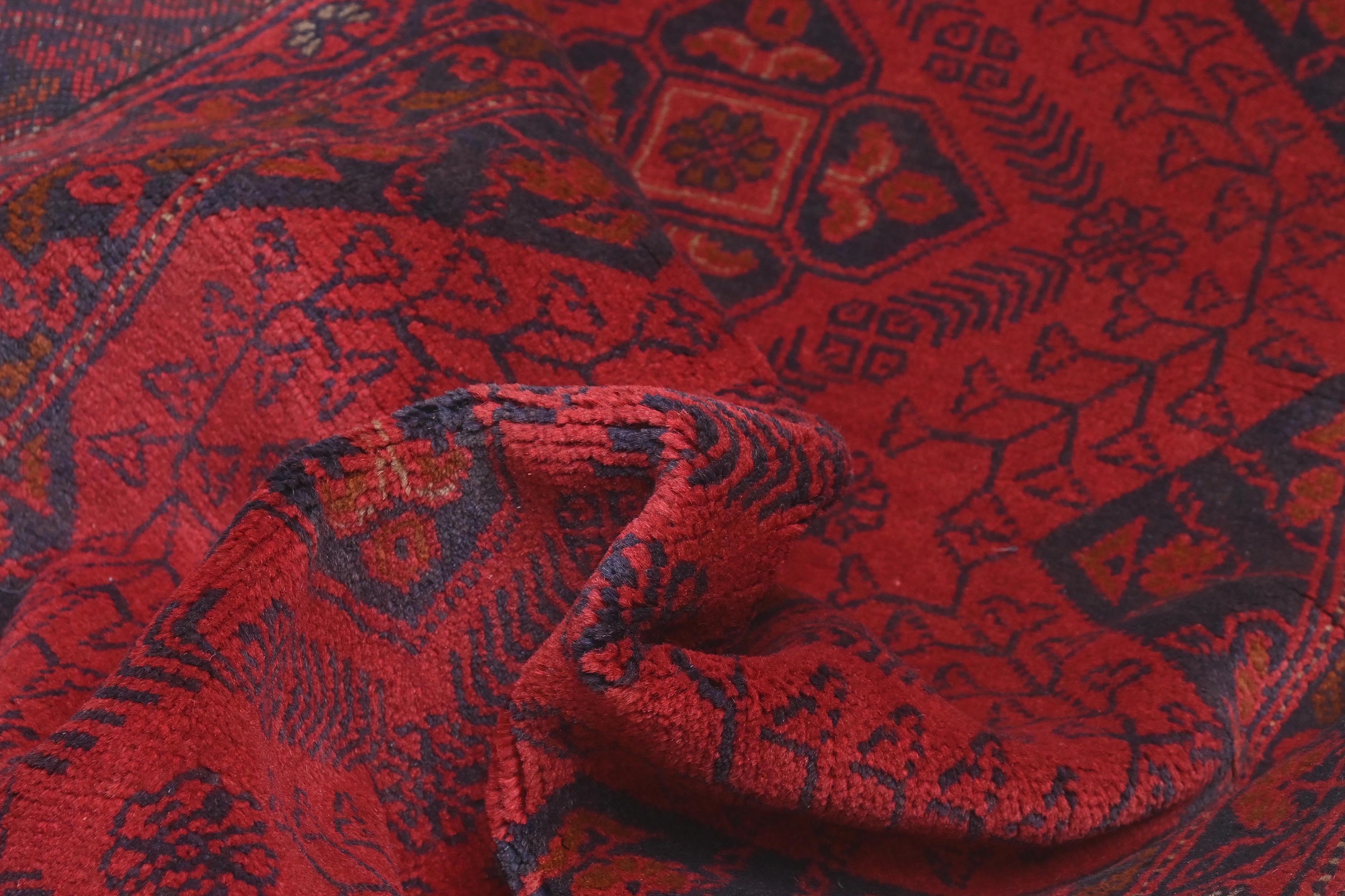 Khal Mohammadi Red Rug PC 57757 - 2.89m X 0.81m