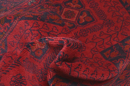 Khal Mohammadi Red Rug PC 57757 - 2.89m X 0.81m