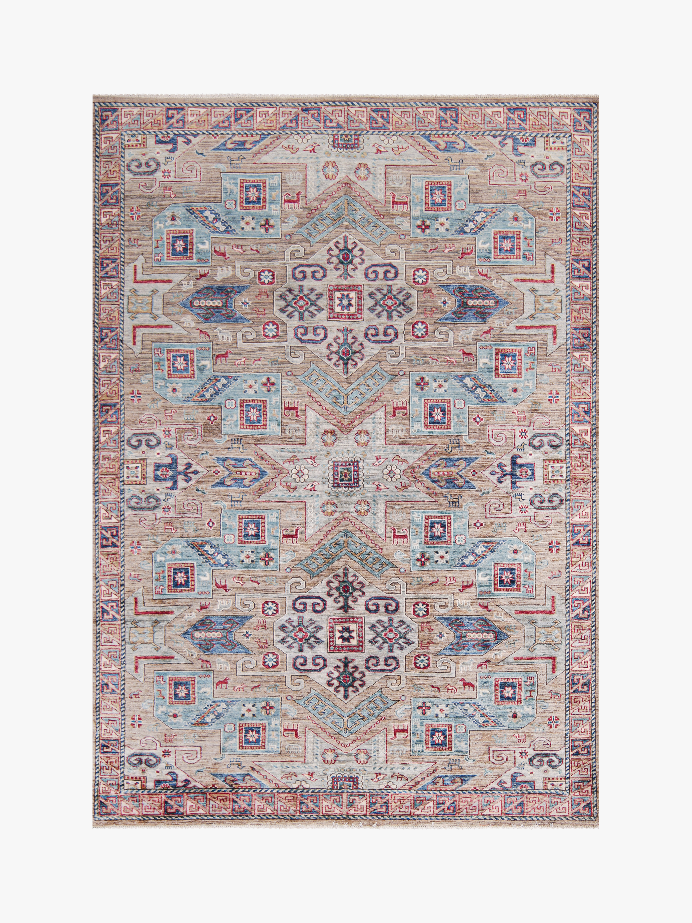 Supreme Kazak Grey Rug PC 57497 - 2.40m X 1.65m
