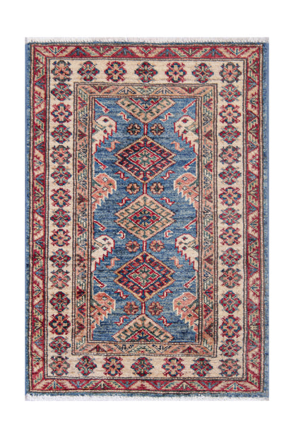 Supreme Kazak Blue Rug PC 55336 - 0.93m X 0.63m