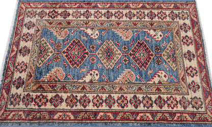 Supreme Kazak Blue Rug PC 55336 - 0.93m X 0.63m
