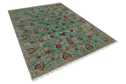 Sultani Green Rug PC 57343 - 3.48m X 2.49m