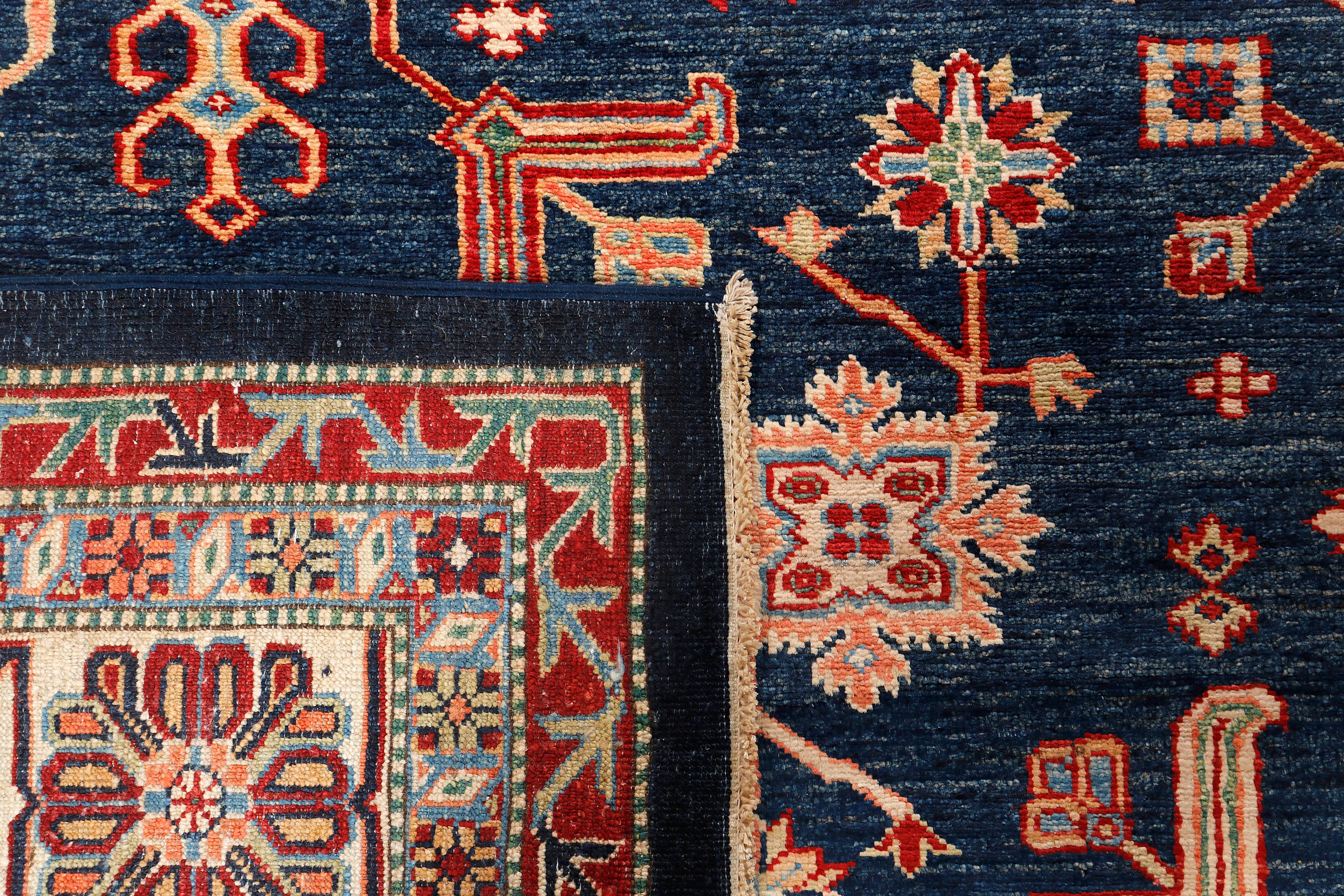 Supreme Kazak Blue Rug PC 57345 - 3.80m X 2.68m