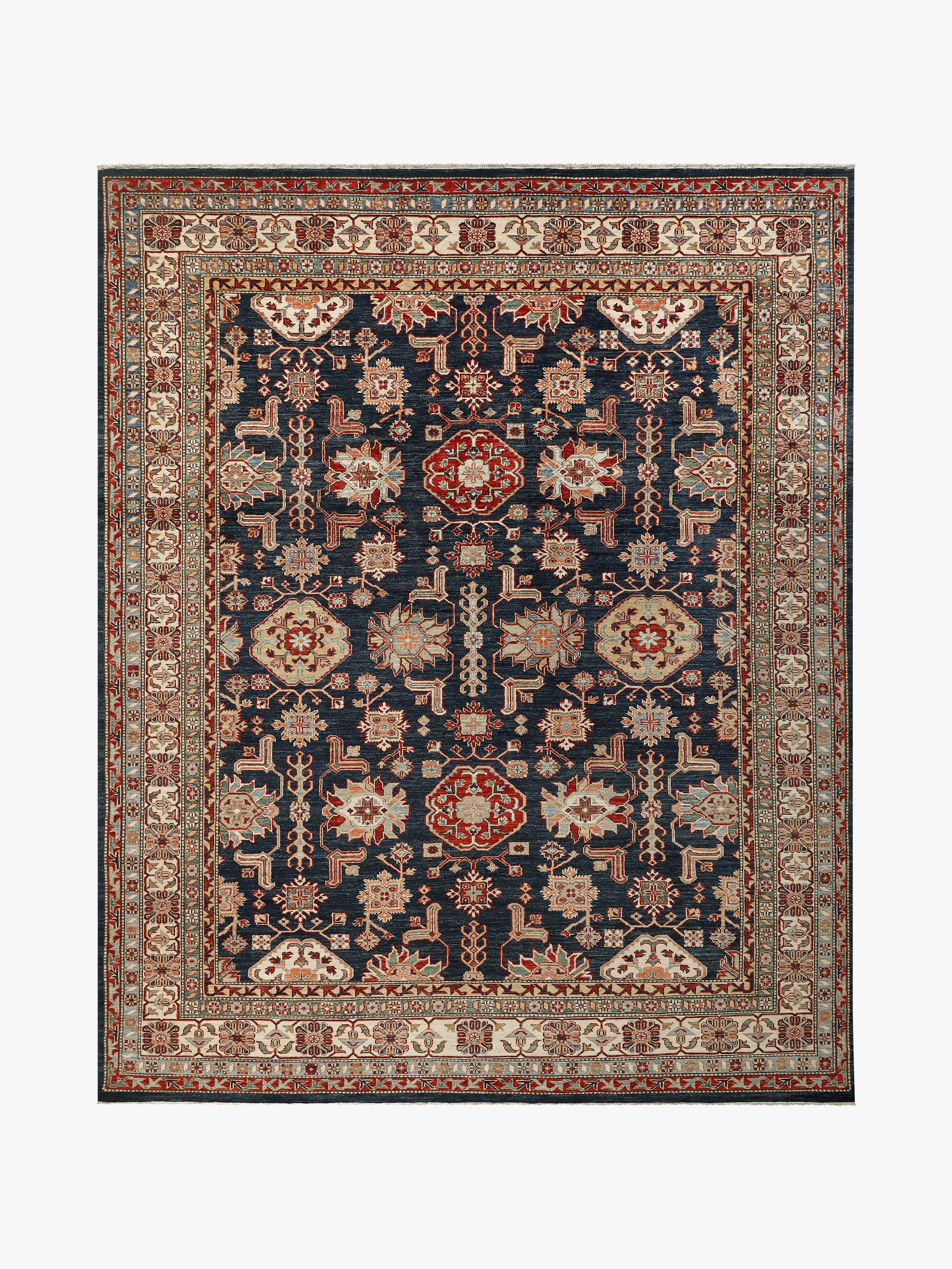 Supreme Kazak Blue Rug PC 57346 - 3.06m X 2.45m