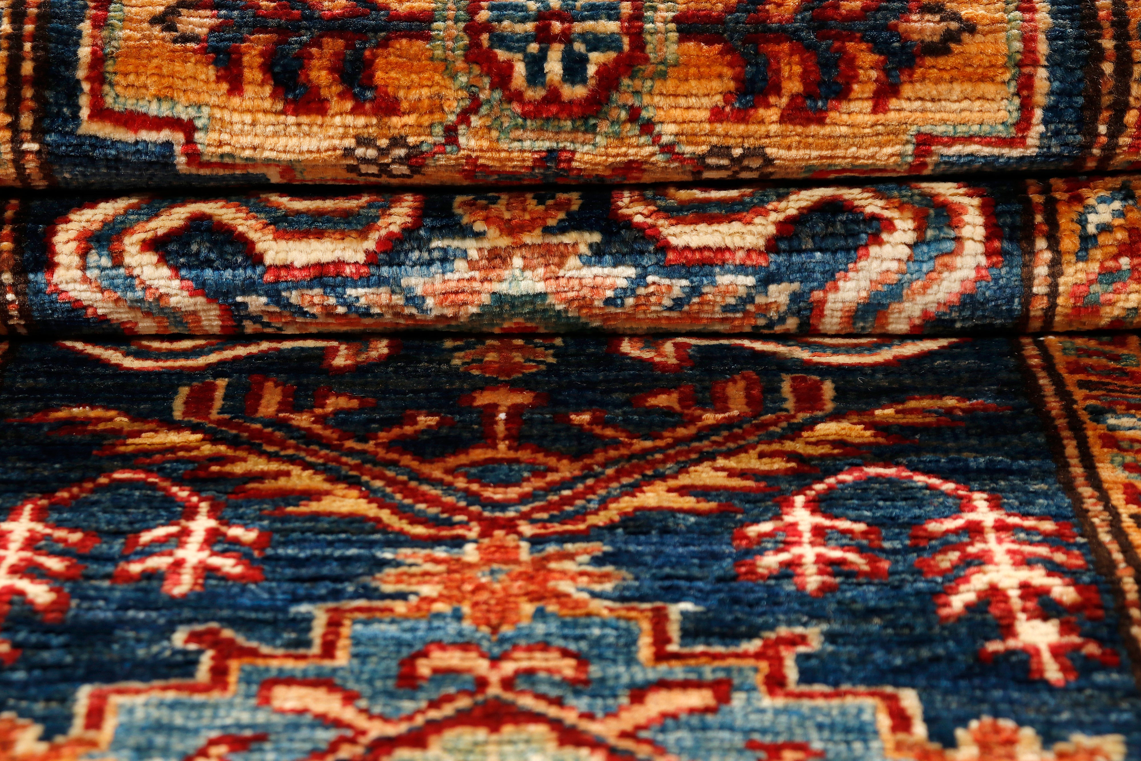 Supreme Kazak Blue Rug PC 57350 - 1.90m X 0.60m