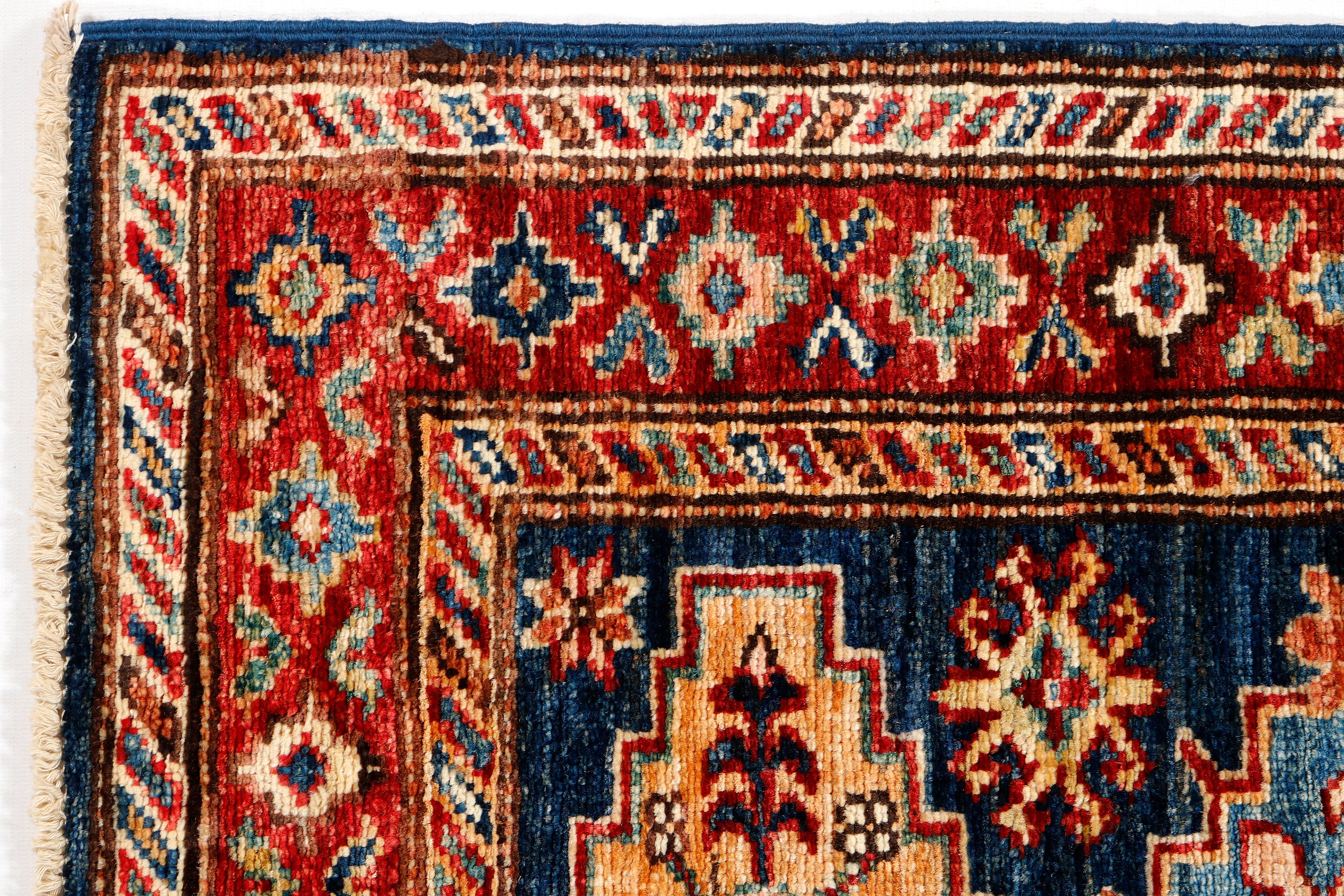 Supreme Kazak Blue Rug PC 57351 - 1.90m X 0.62m