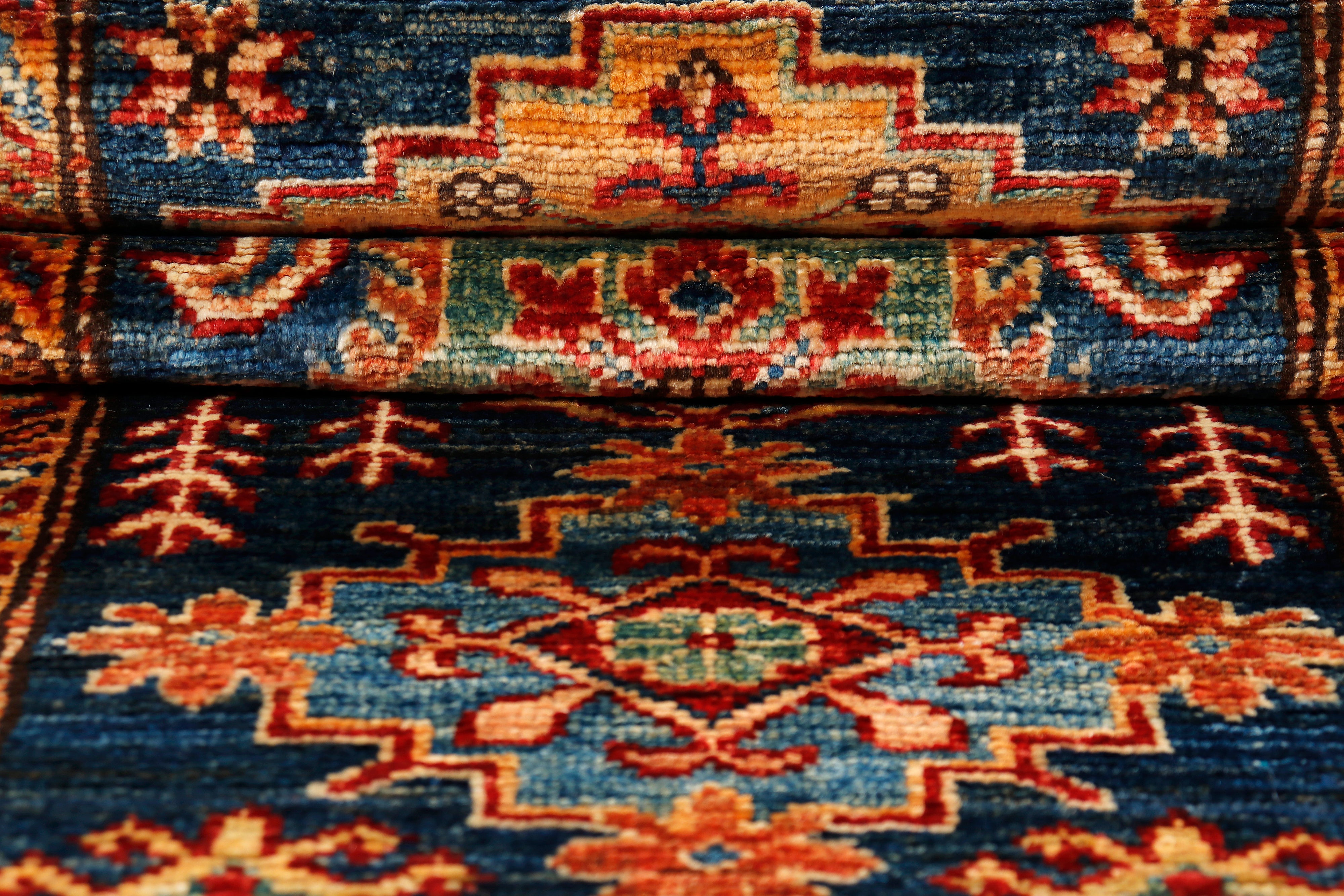 Supreme Kazak Blue Rug PC 57351 - 1.90m X 0.62m