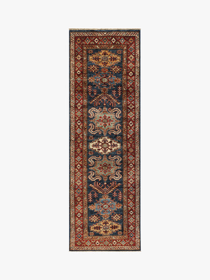 Supreme Kazak Blue Rug PC 57352 - 1.89m X 0.61m