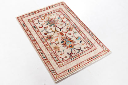 Sultani Ivory Rug PC 57361 - 0.93m X 0.65m