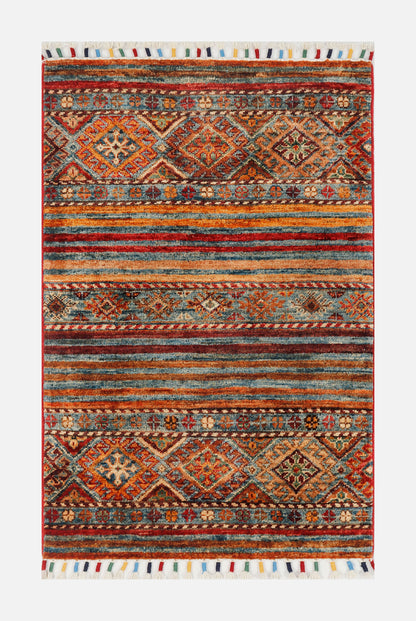 Khurjeen Multi Rug PC 56523 - 0.93m X 0.60m