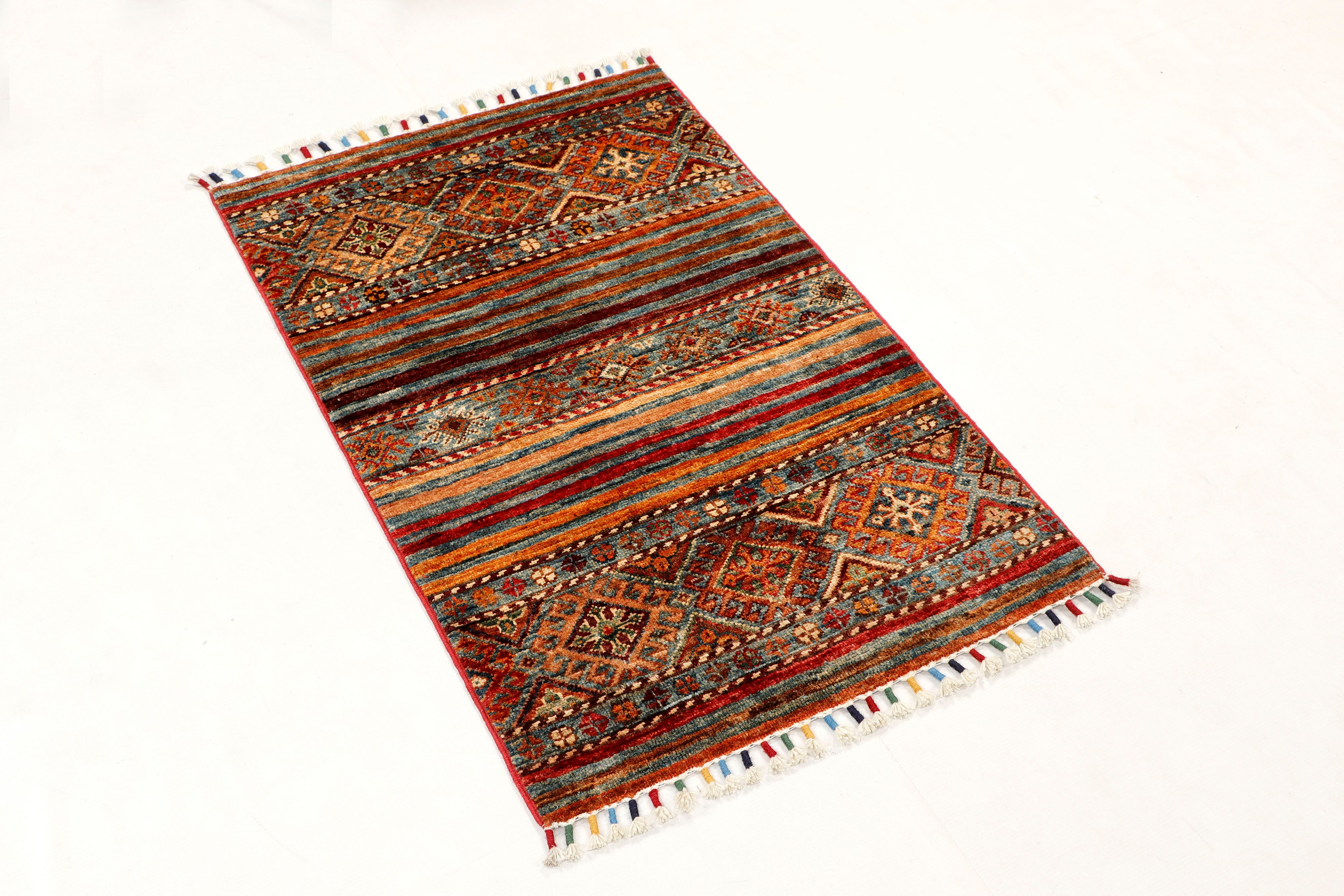 Khurjeen Multi Rug PC 56523 - 0.93m X 0.60m