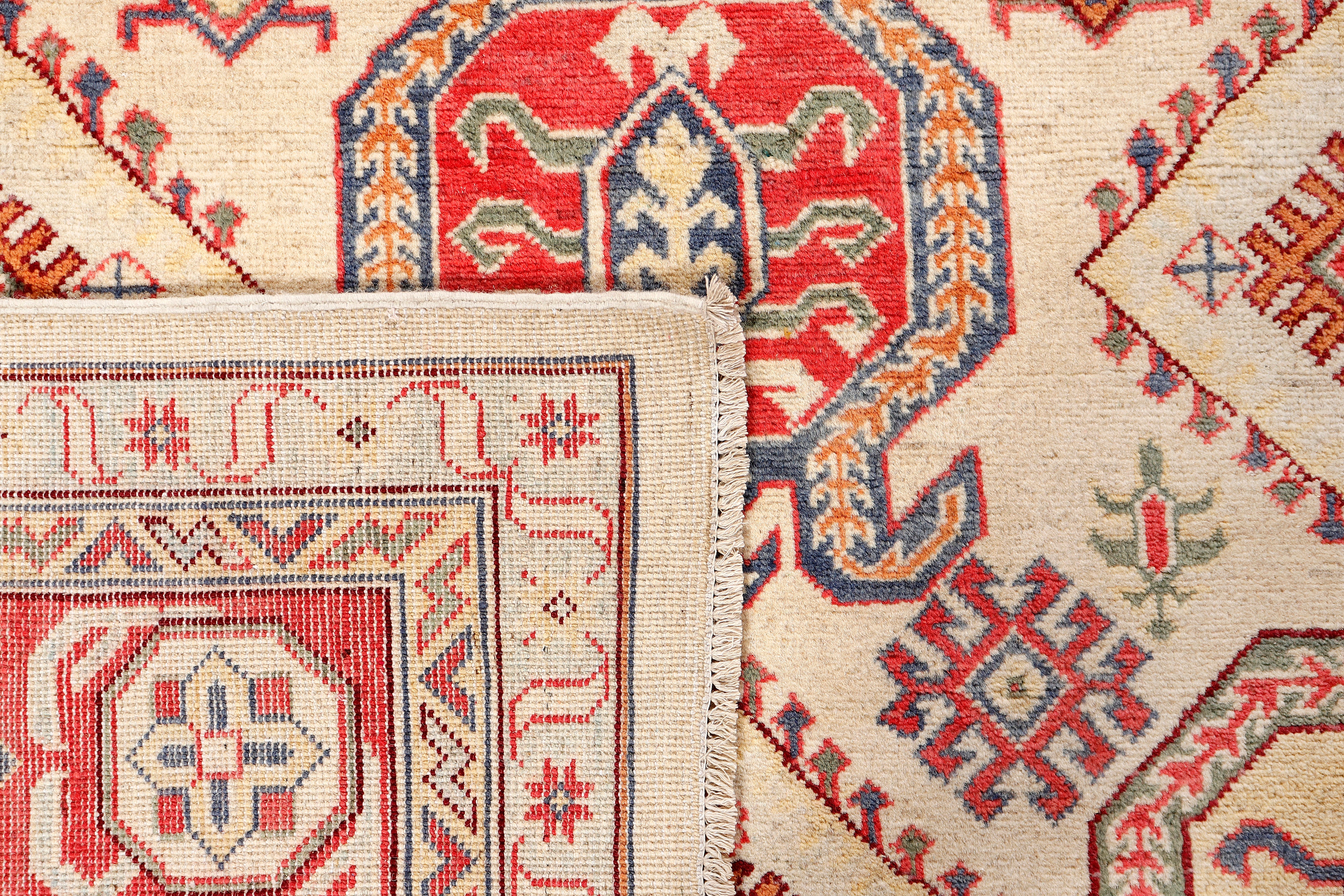 Kazak Ivory Rug PC 57365 - 3.64m X 2.67m