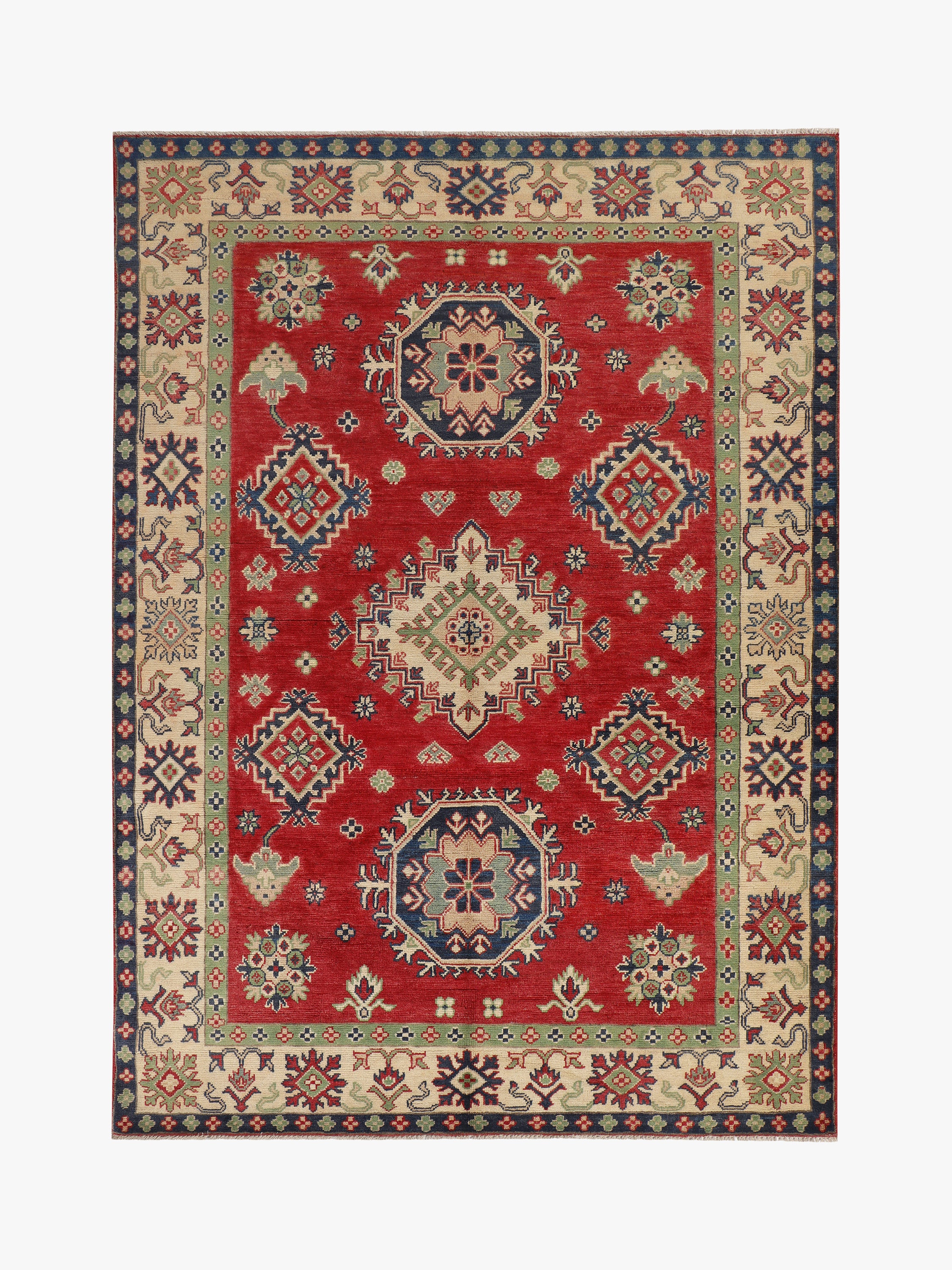 Kazak Red Rug PC 57368 - 2.03m X 1.47m