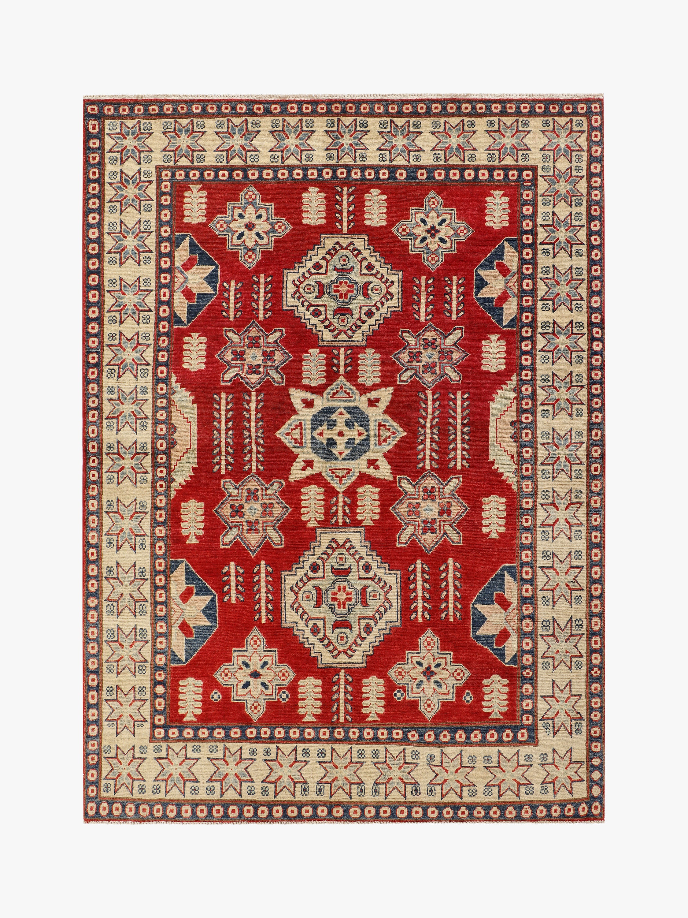 Kazak Red Rug PC 57369 - 1.98m X 1.49m