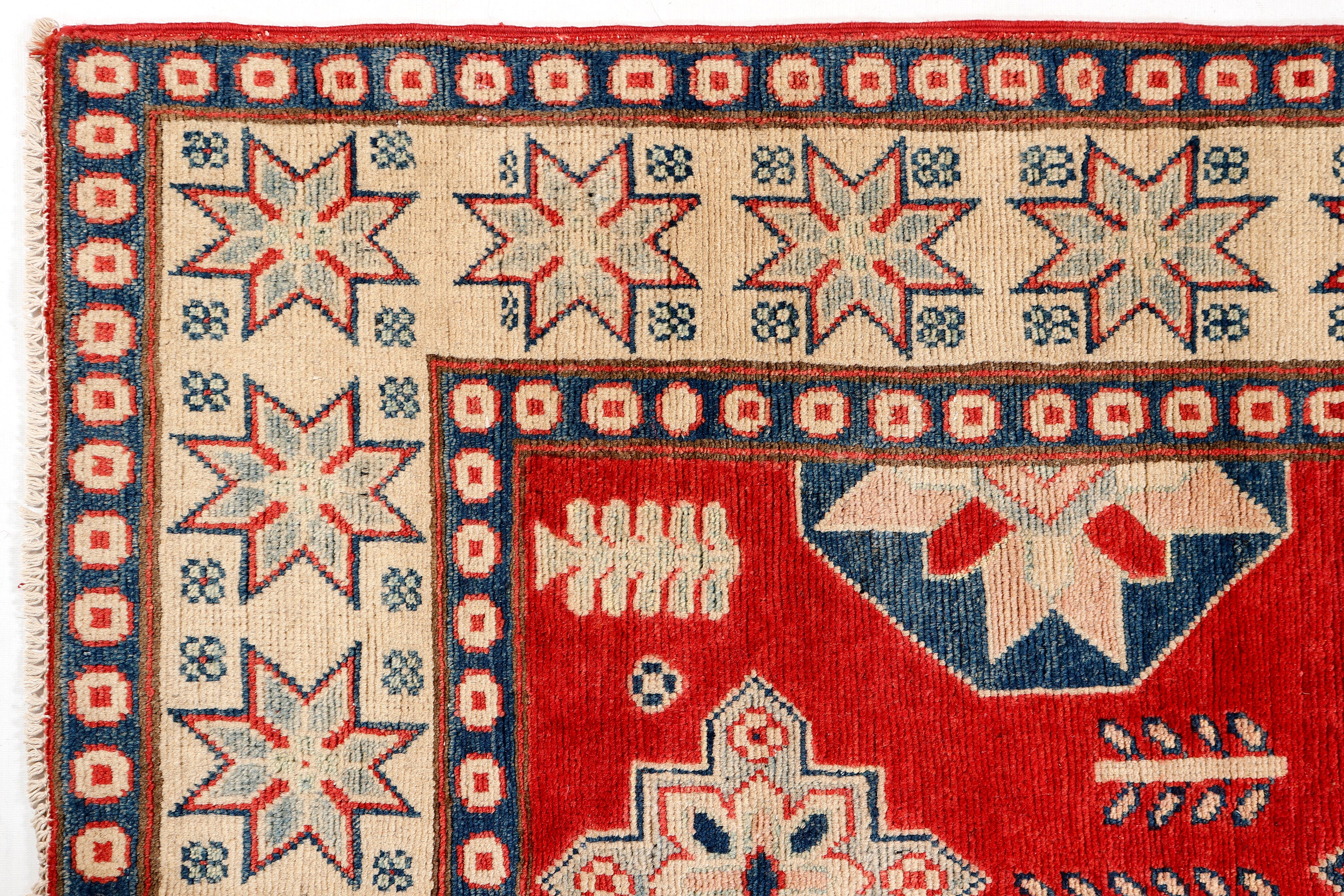 Kazak Red Rug PC 57369 - 1.98m X 1.49m