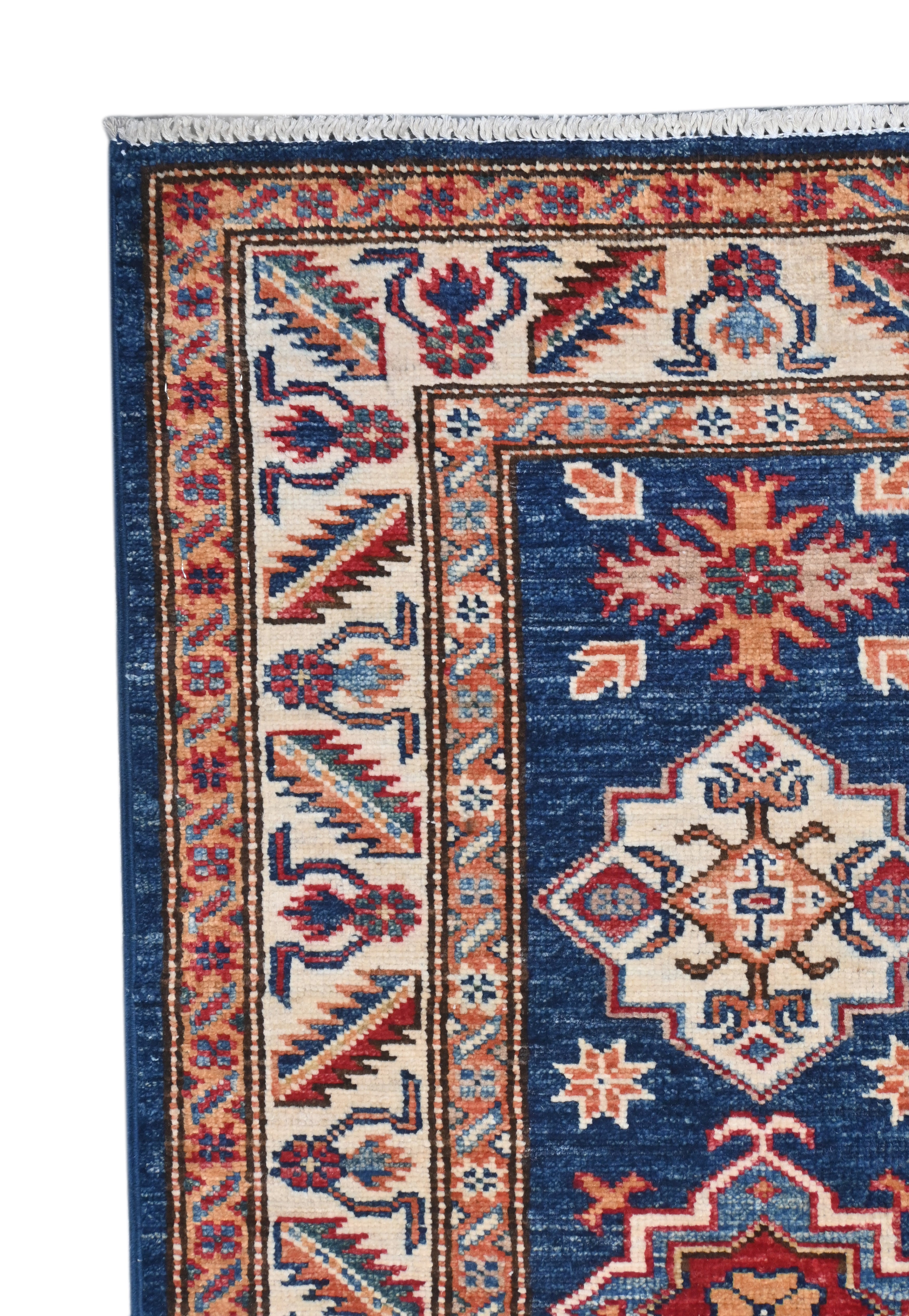 Supreme Kazak Blue Rug PC 54866 - 1.86m X 0.56m