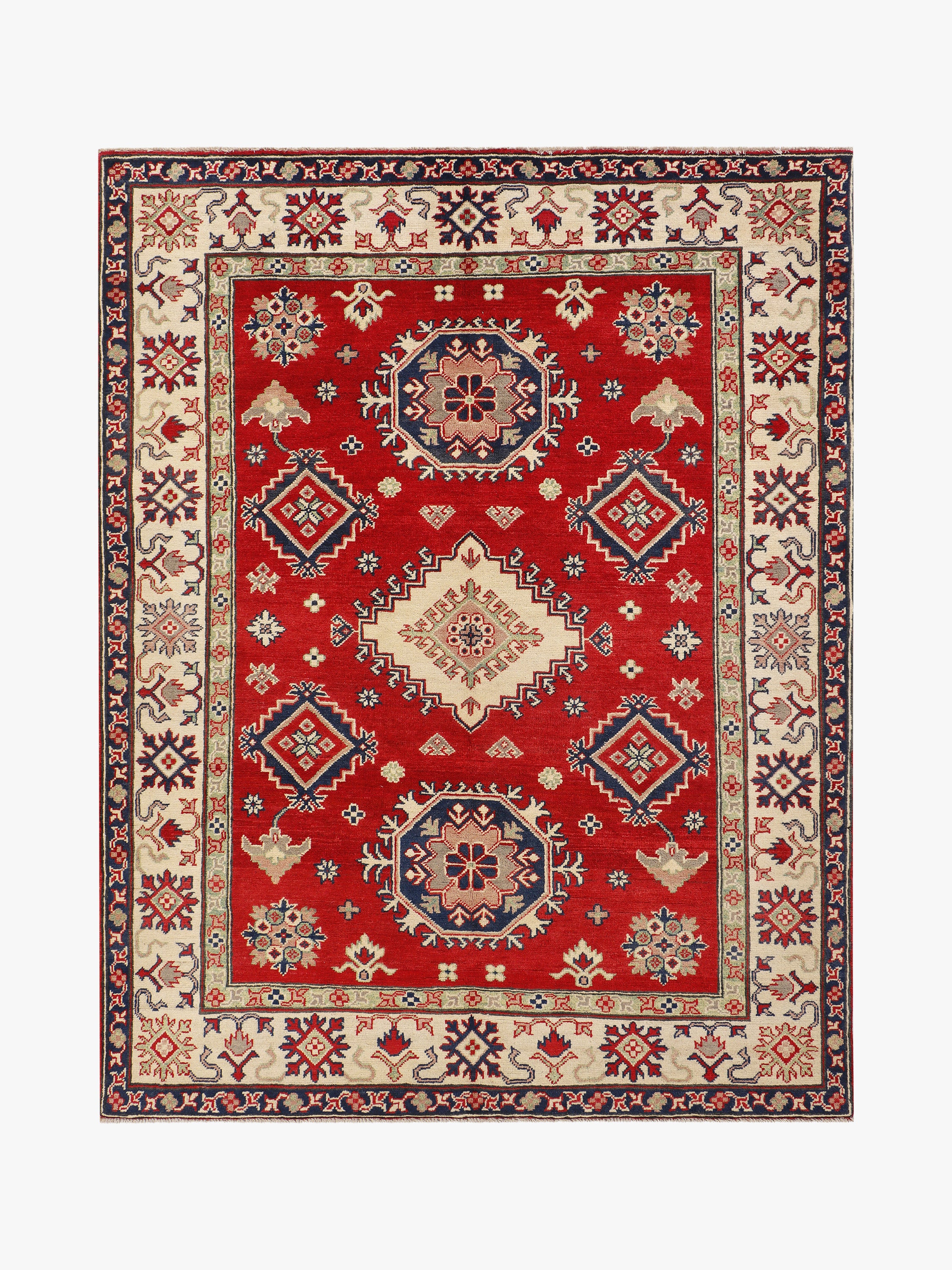 Kazak Red Rug PC 57373 - 1.98m X 1.53m