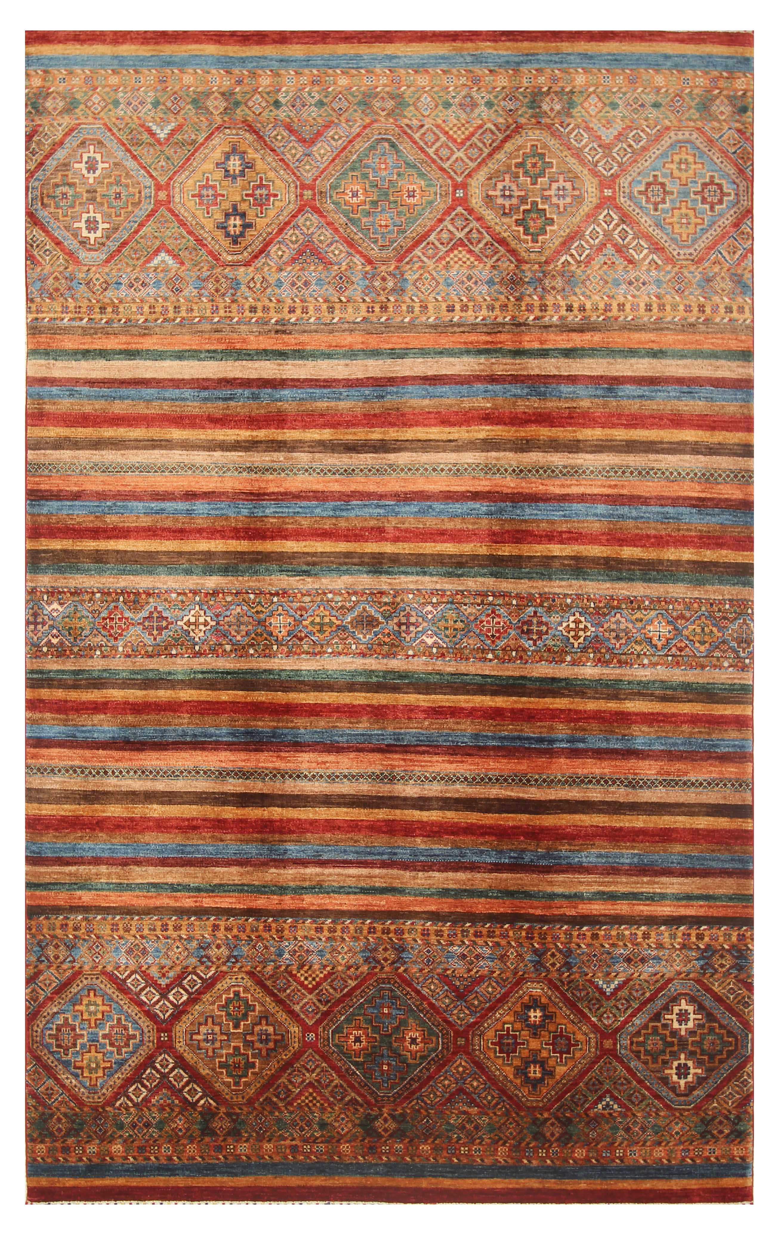 Khurjeen Red Rug PC 55890 - 2.49m X 1.58m