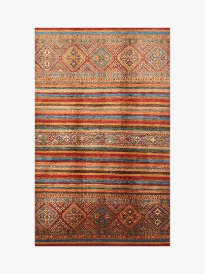 Khurjeen Red Rug PC 55890 - 2.49m X 1.58m