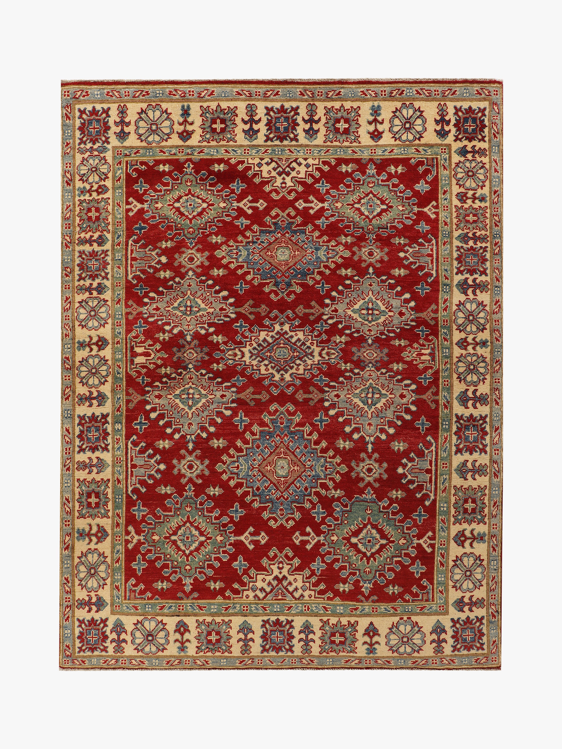 Kazak Red Rug PC 57376 - 1.93m X 1.45m
