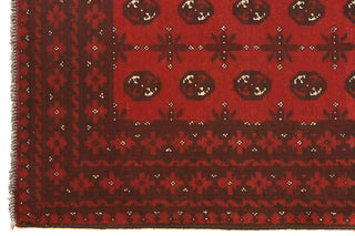 Red Afghan PC 50686 - 1.47 X 0.97