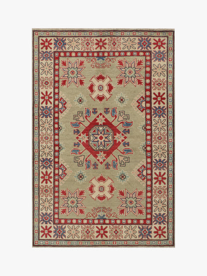 Kazak Grey Rug PC 57378 - 1.84m X 1.21m