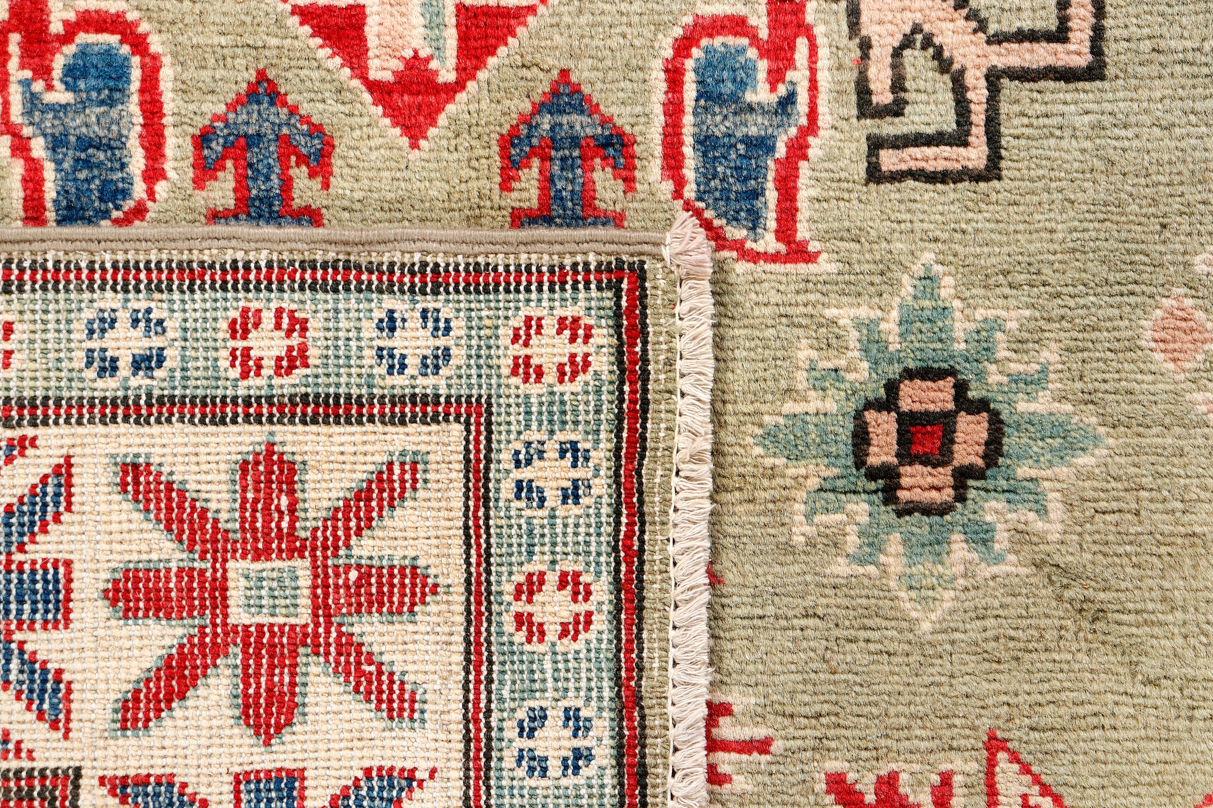 Kazak Grey Rug PC 57378 - 1.84m X 1.21m