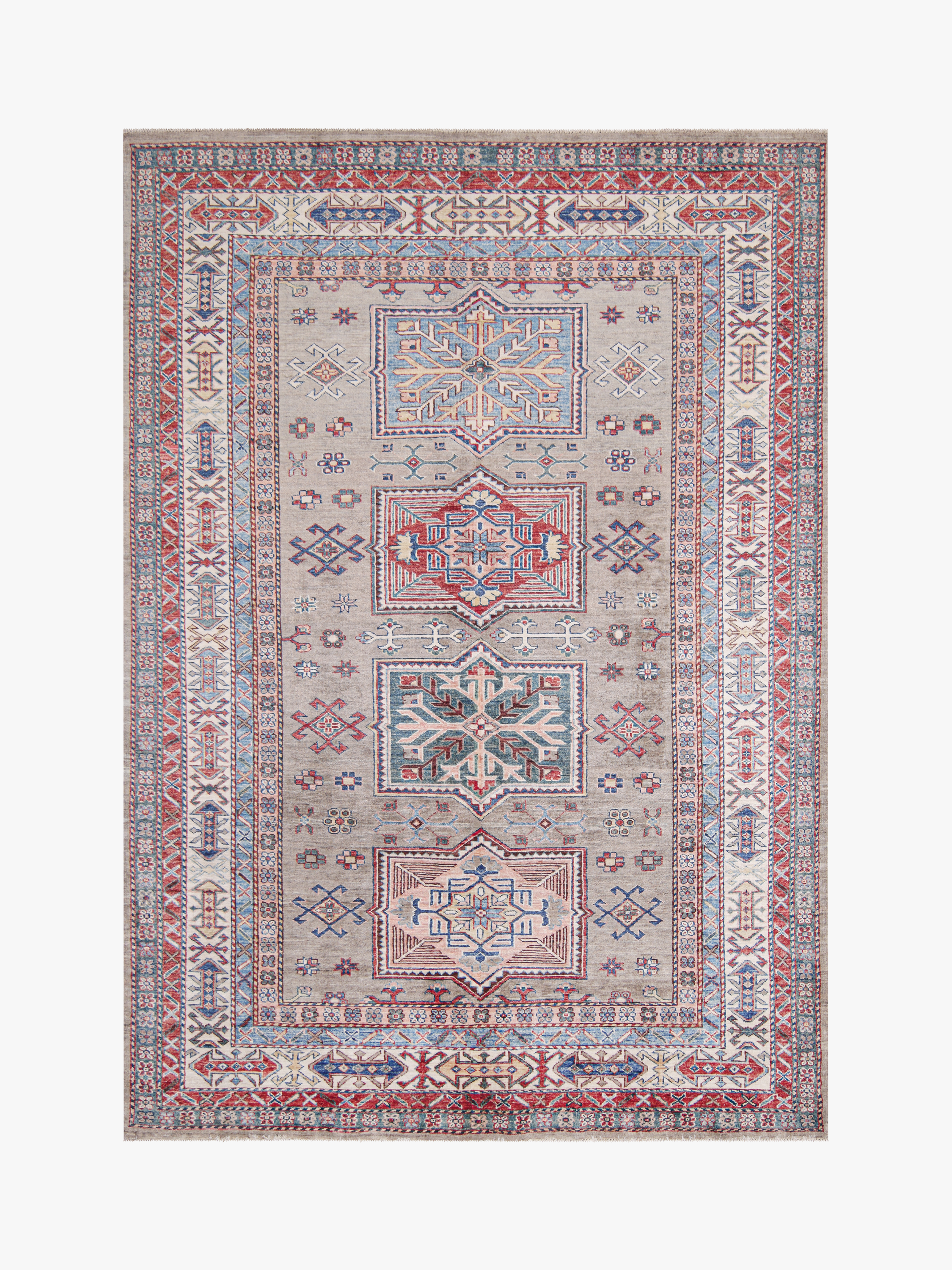 Supreme Kazak Grey Rug PC 57502 - 2.39m X 1.67m