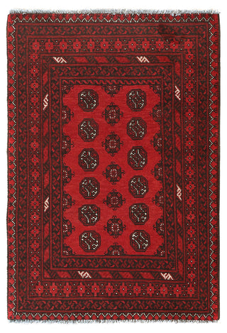 Red Afghan PC 50685 - 1.47 X 0.98