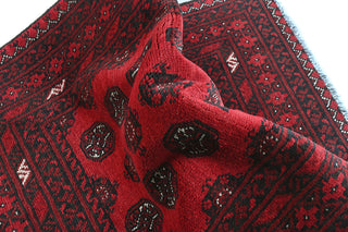 Red Afghan PC 50685 - 1.47 X 0.98