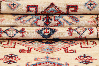 Supreme Kazak Ivory Rug PC 57724 - 2.43m X 0.78m