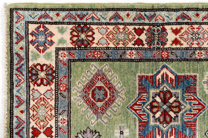 Kazak Green Rug PC 57391 - 1.77m X 1.14m