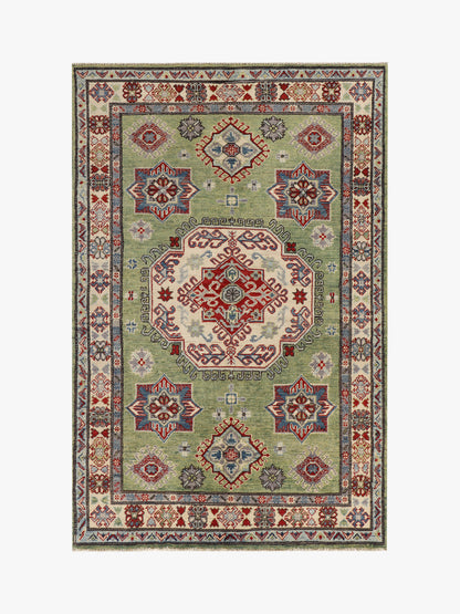 Kazak Green Rug PC 57391 - 1.77m X 1.14m