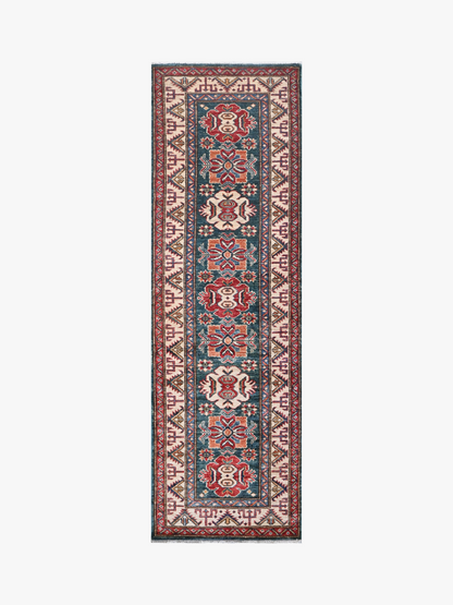 Supreme Kazak Green Rug PC 54868 - 1.96m X 0.57m