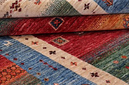 Loribaft Red Rug PC 54388 - 2.05m X 1.58m
