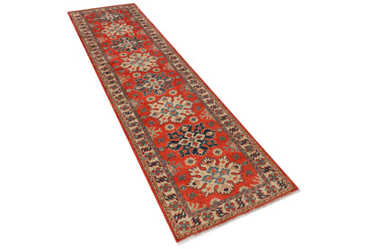 Kazak Red Rug PC 57393 - 2.92m X 0.78m
